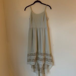 Band of Gypsies | seafoam green hi-low dress
